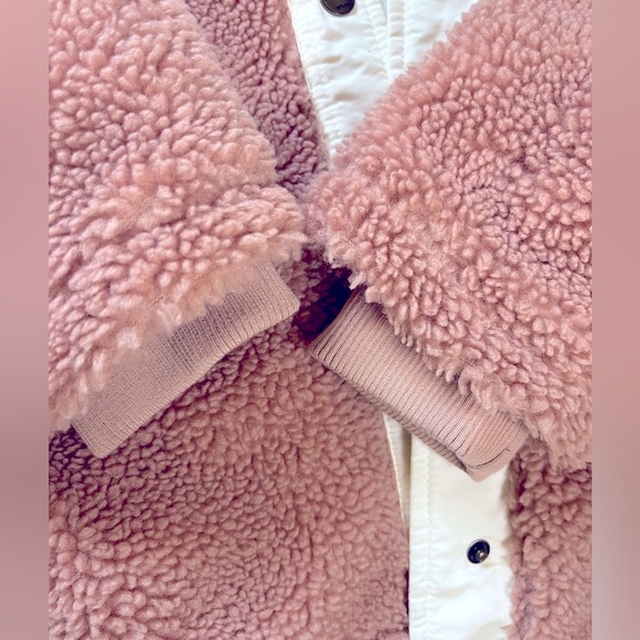 Faherty Eldridge Sport Sherpa Teddy Jacket Tuscany Brown Fleece Size S - Picture 10 of 14